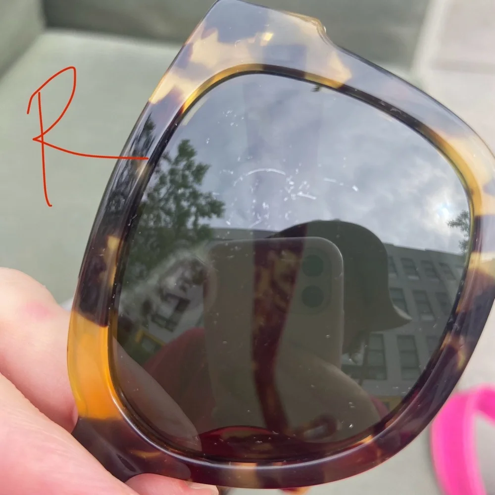 🍒Linda Farrow x Dries Van Noten Collab x Gallery Tortoise Shell Sunglasses Case